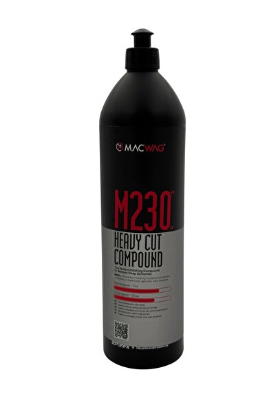 MACWAG M.230 Heavy Cut Compound 1 lt Hibrit Performanslı Kalın Pasta ve Kusur...