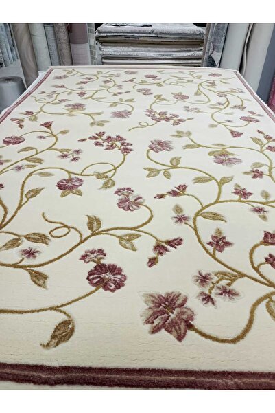 Tuna Halı ATLAS HALI TRUVA 2052 KREM 160 X 230 ÖLÇÜLERİNDE 3,68 M2 SALON HALISI