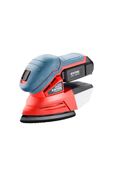 Extol Premium Cordless delta sander 20V Li-Ion, 11000/min, 8891844