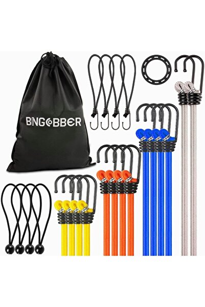 OtherMax Set de 23 benzi elastice de tensionare, expandere elastice 20-90 cm ...