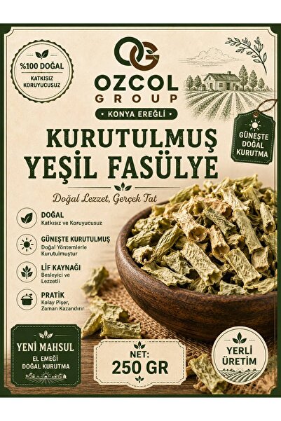 OZCOL GROUP KURUTULMUŞ YEŞİL FASULYE 250