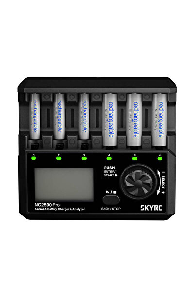 SKY RC SkyRC NC2500 Pro Φορτιστής 6 θέσεων για μπαταρίες AA/AAA NiMH/NiCd με ...