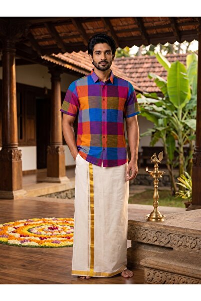 MARCO DONATELI Onam Shirt Short Sleeve B6-LIFE21-06