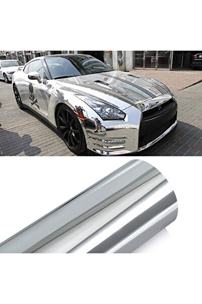 Choice 152x10cm 152*10/20cm Car Stickers Chrome Glossy Mirror Vinyl Films For...