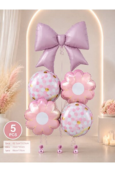 Genel Markalar PEMBE FİYONK FOLYO BALON SET