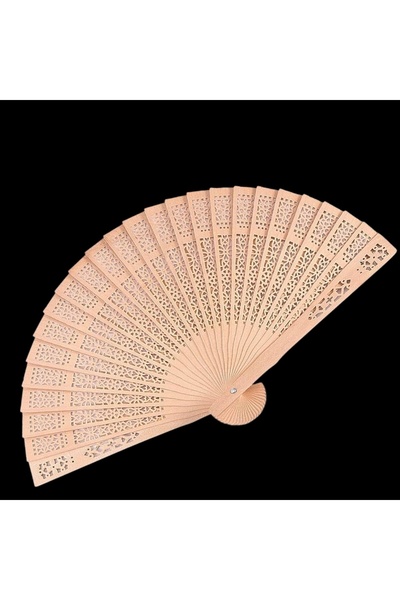 baytoptan Ahşap Yelpaze 50'li Paket