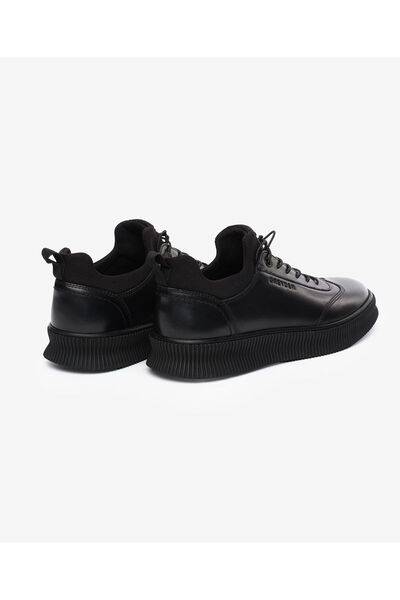 Greyder Men's Black Genuine Leather Shoes 5K1Sa00281