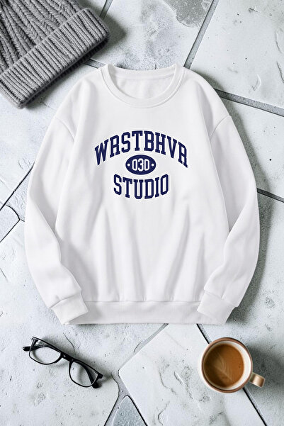 trendypassion Unisex Printed Crew Neck Sweatshirt