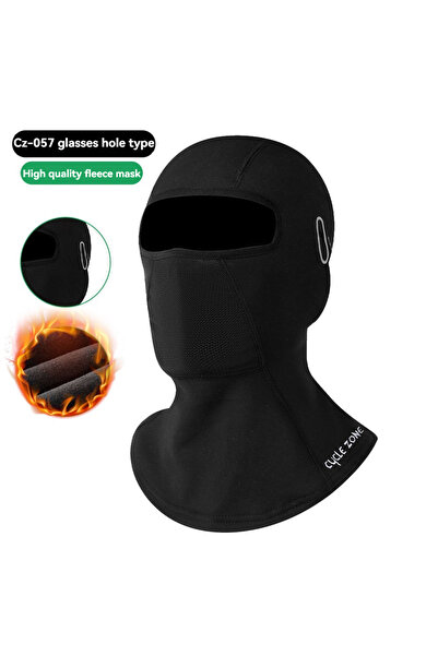 choice2 Black glasses hole Motorcycle Balaclava Winter Warm Riding Sports Ful...