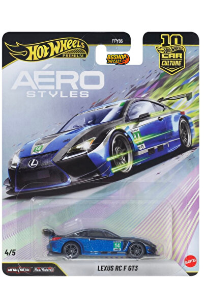 HOT WHEELS 2026 Premium Car Culture - Aero Styles Lexus RC F GT3