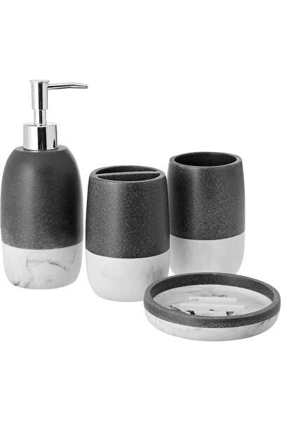 Sweet Home Collection Premium Bathroom Accessories Set, Bathroom Set with Bea...
