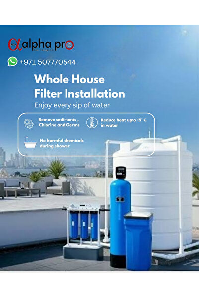 Alpha Pro Whole house/villa water purifier water softener.full house water pu...