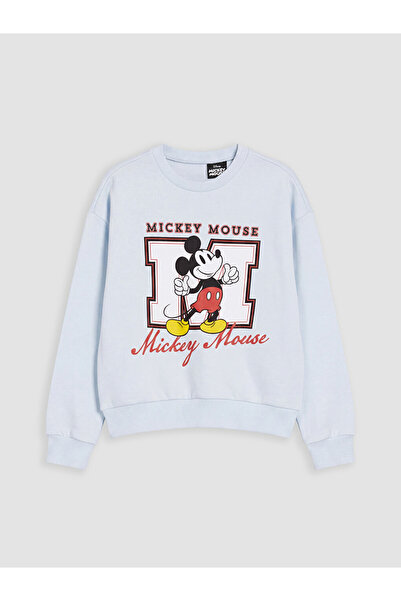 LC Waikiki Mickey mouse printed girl's sweatshirt