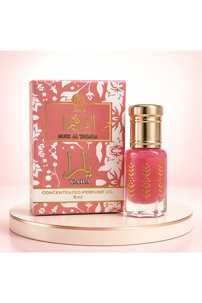 mazhar Musk Altahara Pembe Yara Misk 6 Ml ( Orjinal )
