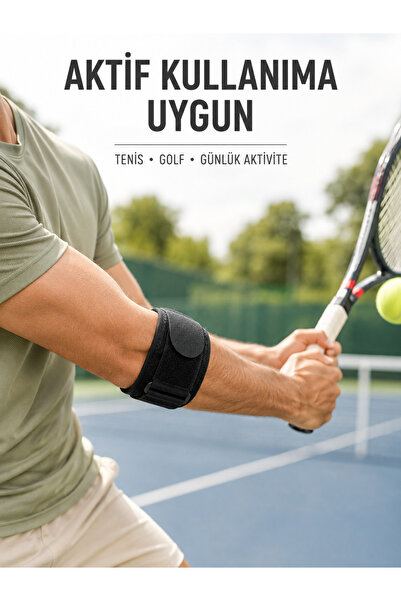 FTA TİCARET Tennis Elbow Band Adjustable Epicondylitis Elbow Support