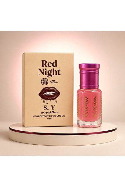 mazhar Musk Altahara +18 Red Night Fermuni Misk 6 Ml ( Orjinal )