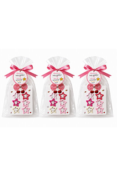 NOVAJOY Yıldız Çıtçıtlı Toka – Karışık Renk-3 Paket fiyatıdır-