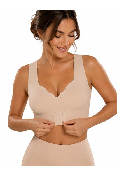 Aznime Women's Upright Posture Supported Gathering Bustier