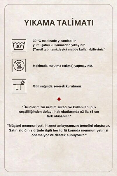 eco concept Dijital Baskı Halı Desen Salon Halısı Yıkanabilir Kaymaz Taban Yolluk Mutfak Halısı