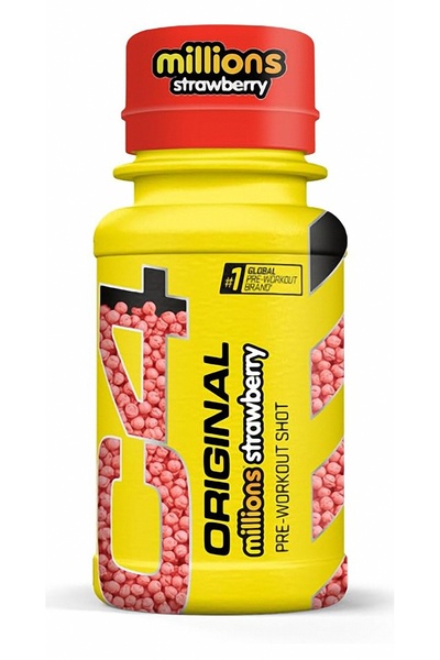 Cellucor C4 Original Pre Workout Millions Çilek Aromalı Shots 12 x 60ml