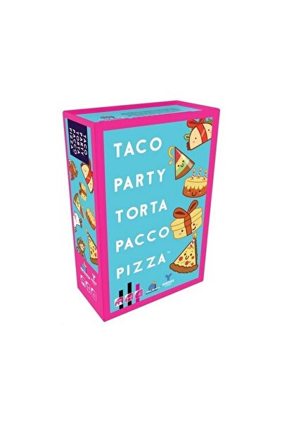 Kaissa Taco Hat Cake Gift Pizza – Board Game (Greek Language)