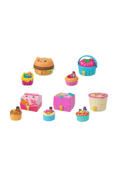 mattel Поли Мини: Разкриване на малък комплект за вкъщи (Случайно) (JCR44)