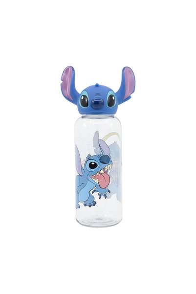 Stor : Stitch Flowers – 3D Figurine Bottle (560ml) (74860)