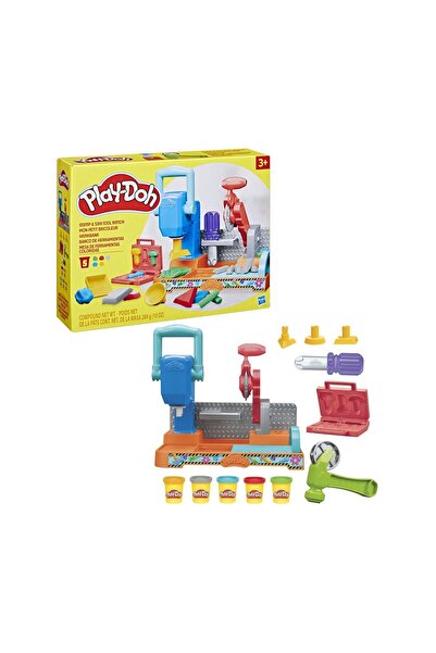 Hasbro Play-Doh – Stamp & SawTool Bench (F9141)