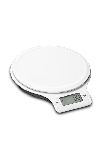 Hi Max Digital Food Scale Round 5 kg Capacity 1 gram Accuracy with LCD Screen