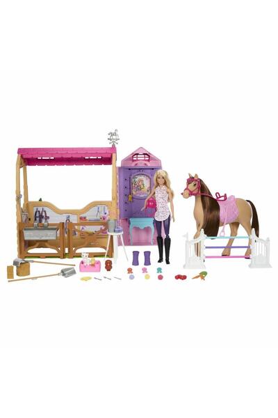 mattel Misterii lui Barbie: Vânătoarea Grozavă a Cailor – Stabila Supremă (HX...