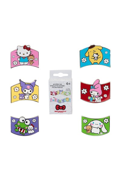 Loungefly Sanrio And Friends: Color Block Mystery Pin-EA (SANPN0273-EA)