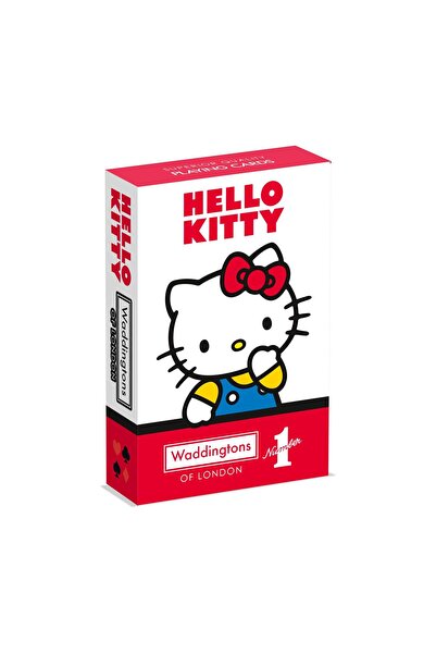 Generic Winning Moves Waddingtons Nr.1: Cărți de joc Hello Kitty (Limbă engle...