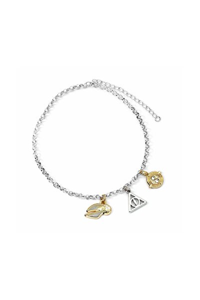 Carat Shop Harry Potter – Brățară cu talismane cu trei amulete (HPCB0466)