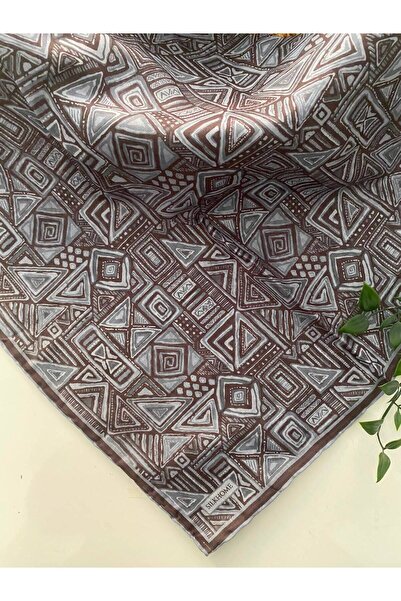 Silk Home Hieroglyph Pattern Soft Cotton Scarf