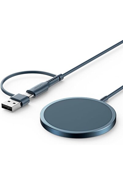 GENERAL شاحن من جي إس إيه يو إكس بتقنية USB-C و USB-A، متوافق مع الهواتف الذك...