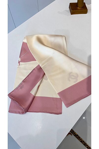 EB SCARF Εισαγόμενο μεταξωτό μαντήλι τουίλ