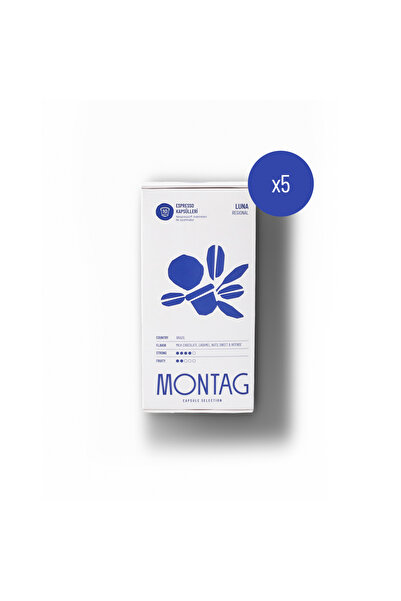 MONTAG COFFEE ROASTERS 5'li Luna Kapsül Kahve