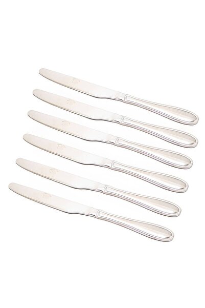 Alsaif World Small Stainless Steel Dessert Spoon Set 6 Pieces