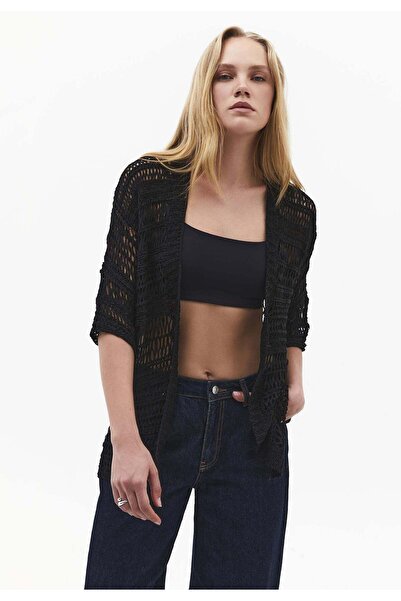 OXXO Comfortable Long Cardigan - BLACK