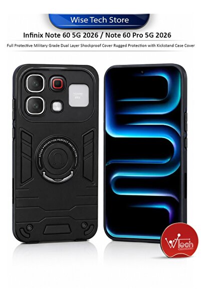 Wtech Infinix Note 60 5G 2026 / Note 60 Pro 5G 2026 Full Protective Military ...