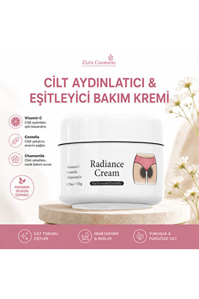 zizix Koyu Bölge Cilt Aydınlatıcı & Ton Eşitleyici Bakım Kremi & Beyazlatıcı ...