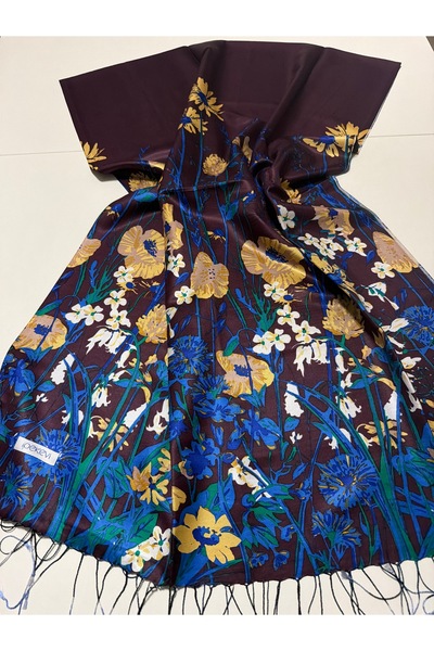 ipekevi Patterned Silk Shawl New Season