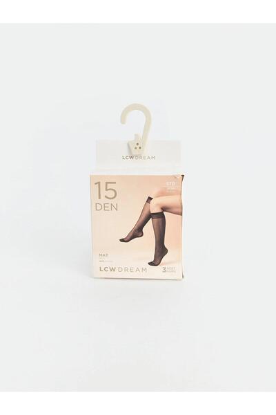 LC Waikiki 15 Denier Women's Knee High Socks 3-Pack (W6)