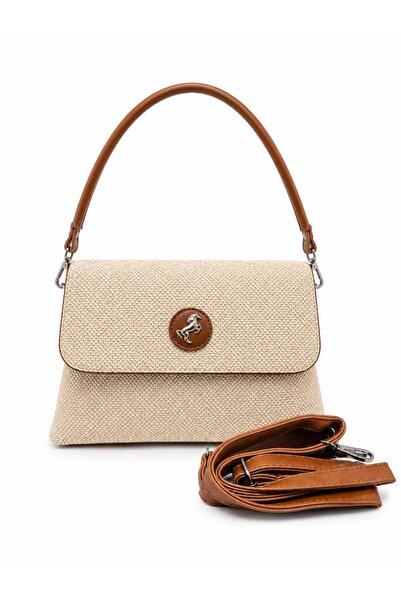 Miami Polo Club Miami Polo Club 5-Compartment Chain Hand Strap Detail Shoulde...