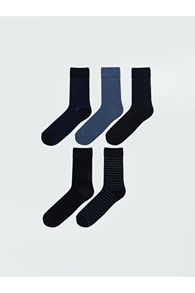 LC Waikiki I Embroidered Men's Socks 5-Piece Pack from Freezen Store