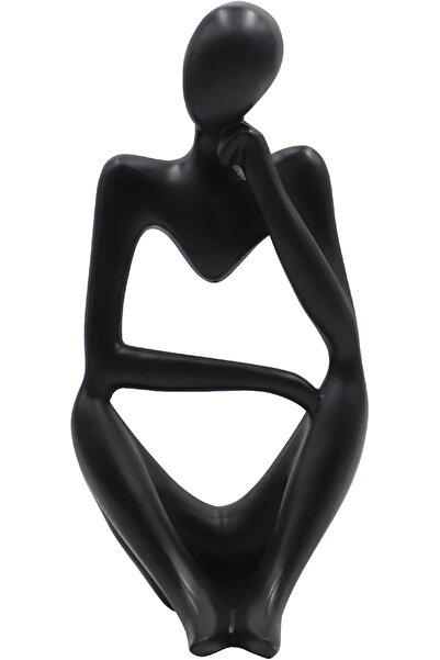 GENERAL Thinker Statues and Sculptures, Resin Sandstone Thinker Statue Decora...