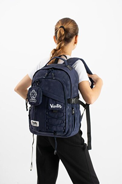 Baginn Ventis Unisex School Bag with Wallet High School Middle School Daily B...