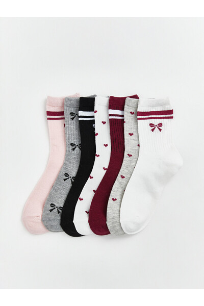 LC Waikiki Embroidered Girls' Socks from Uzg Store for Style Enthusiasts, Pac...