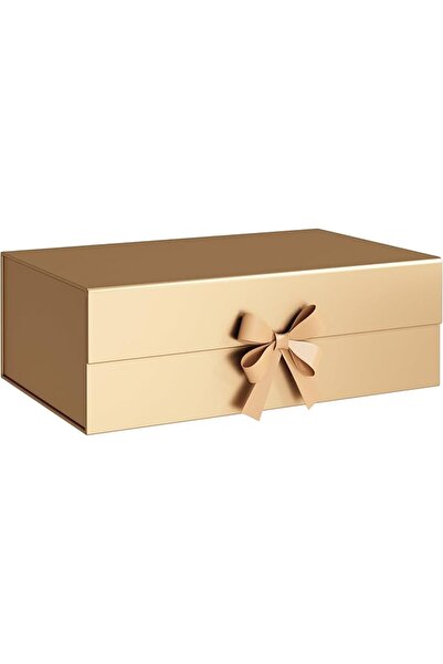 THMINS Thminz Orange 27X19X8Cm Cardboard Gift Box Large Empty Surprise Gift B...