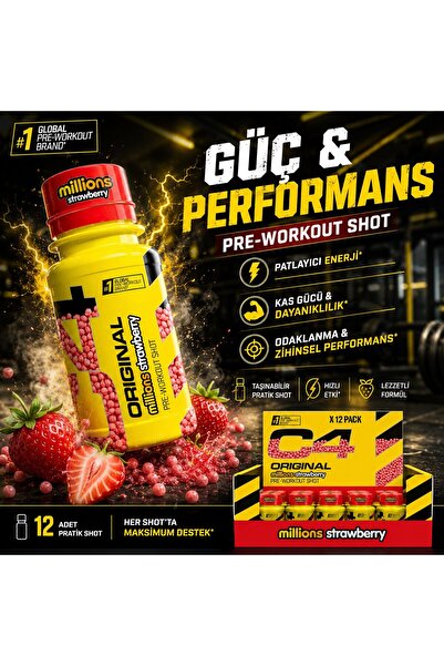 Cellucor C4 PreWorkout 60 ML X 12 - ABD VERSİYON